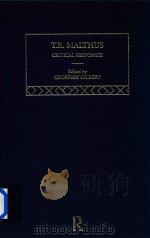 Malthus:Critical Responses Volume II（1998 PDF版）