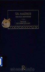 Malthus:Critical Responses Volume III（1988 PDF版）