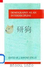 Demography as an Interdiscipline（1989 PDF版）