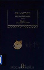 Malthus:Critical Responses Volume IV（1998 PDF版）
