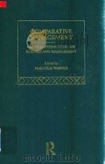 Comparative Management Critical Perspective on Business and management Volume IV Management in the N（1996 PDF版）