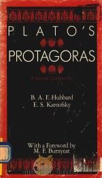 PLATO'S PROTAGORAS A SOCRATIC COMMENTARY 1982 PDF电子版封面 0226670368 B.A.F.HUBBARD AND E.S.KARNOFSK