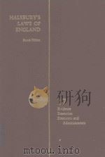 HALSBURY'S LAWS OF ENGLAND VOLUME 17（1976 PDF版）