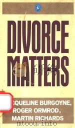 DIVRCE MATTERS（1987 PDF版）