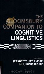 the bloomsbury companion to cognitive linguistics（ PDF版）