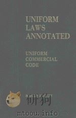 UNIFORM LAWS ANNOTATED 1977 PDF电子版封面