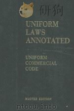 UNIFORM LAWS ANNOTATED（1981 PDF版）