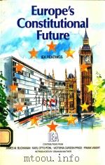 EUROPE'S CONSTITUTIONAL FUTUER（1990 PDF版）