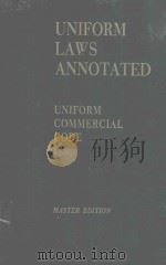UNIFORM LAWS ANNOTATED（1976 PDF版）