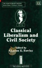 Classical Liberalism And Civil Society The Shaftesbury Papers（1997 PDF版）