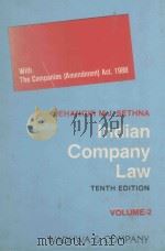 INDIAN COMPANY LAW VOLUME 2（1988 PDF版）
