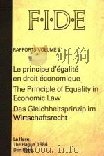 F I D E RAPPORTS VOLUME 2（1984 PDF版）