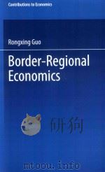 Border-Regional Economics With 19 Figures（1996 PDF版）