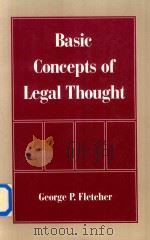 Basic Concepts of Legal Thought（1996 PDF版）