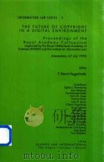 The Future of Copyright in A Digital Environment（1995 PDF版）