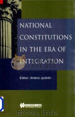 National Constitutions in the Era of Integration（1999 PDF版）