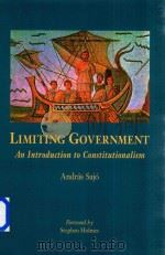 Limiting Government An Introduction to Constitutionalism（1999 PDF版）