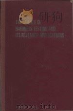 The Science of hardness testing and its research applications（1973 PDF版）