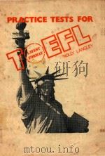 PRACTICE TESTS FOR TOEFL（1981 PDF版）