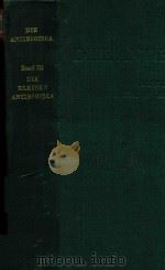 DIE ANTINBIOTICA BAND III DIE KLEINEN ANTIBIOTICA 1970 PDF电子版封面