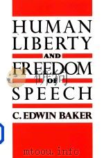 Human Liberty and Freedom of Speech（1989 PDF版）
