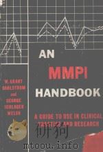 AN%MMPI HANDBOOK（1960 PDF版）