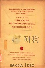 ADVANCES IN TOXICOLOGICAL METHODOLOGY（1965 PDF版）