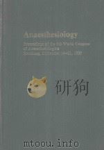 ANAESTHESIOLOGY 1980 PDF电子版封面 9021904683