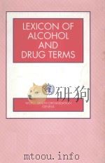 LEXICON OF ALCOHOL AND DRUG TERMS（1994 PDF版）