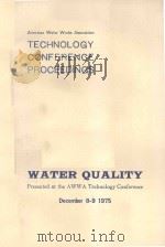 WATER QUALITY DECEMBER 8-9 1975（1975 PDF版）