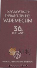 DIAGNOSTISCH THERAPEUTISCHES VADEMECUM FUR STUDIERENDE UND ARZTE（1957 PDF版）