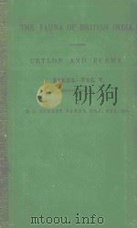 THE FAUNA OF BRITISH INDIA INCLUDING CEYLON AND BURMA BIRDS VOL.V（1928 PDF版）