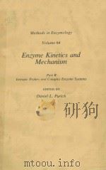 METHODS IN ENZYMOLOGY VOLUME 64 ENZYME KINETICS AND MECHANISM PART B（1980 PDF版）