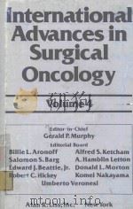 INTERNATIONAL ADVANCES IN SURGICAL ONCOLOGY VOLUME 4（1981 PDF版）