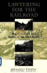 Lawyering for the Railroad（1999 PDF版）