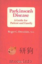 PARKINSON'S DISEASE A GUIDE FOR PATIENT AND FAMILY（1978 PDF版）