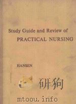 STUDY GUIDE AND REVIEW OFPRACTICAL NURSING SECOND EDITION（1958 PDF版）