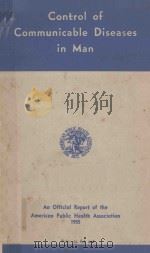 CONTROL OF COMMUNICABLE DISEASES IN MAN EIGHTH EDITION（1955 PDF版）