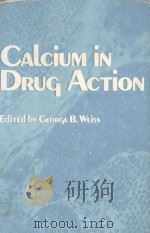 CALCIUM IN DRUG ACTION 1978 PDF电子版封面 0306400154 GEORGE B.WEISS