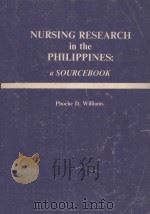 NURSING RESEARCH IN THE PHILIPPINGS A SOURCEBOOK（1980 PDF版）