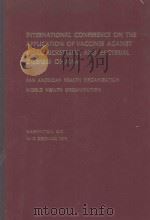 PROCEEDINGS CONFERENCE ON THE APPLICATION OF VACCINES AGINST VIRAL RICKETTSIAL AND BACTERIAL DISEASE 1971 PDF电子版封面