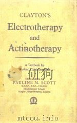 ELECTROTHERAPY AND ACTINOTHERAPY 1958 PDF电子版封面