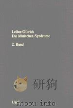 DIE KLINISCHEN SYNDROME 1973 PDF电子版封面 3541017058