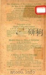 THE PRINCIPLES OF EXERCISE THERAPY 1957 PDF电子版封面