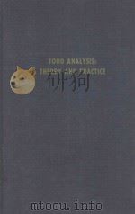 FOOD ANALYSIS THEORY AND PRACTICE（1971 PDF版）