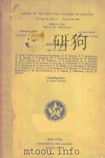 ANNALS OF THE NEW YORK ACADEMY OF SCIENCES VOLUME 80（1959 PDF版）