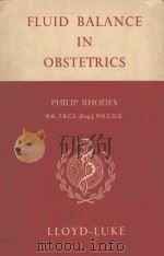 FLUID BALANCE IN OBSTETRICS A CRITICAL REVIEW（1960 PDF版）