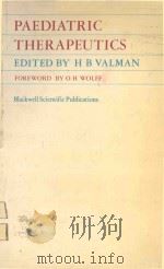 PAEDIATRIC THERAPEUTICS（1979 PDF版）