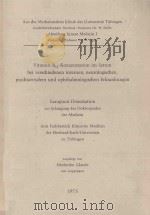 AUS DER MEDIZINISCHEN KLINIK DER UNIVERSITAT TUBINGEN（1975 PDF版）