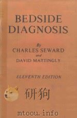 REDSIDE DIAGNOSIS ELEVENTH EDITION 1979 PDF电子版封面 0443014183